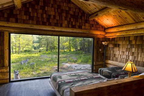 parc omega wolf cabin price.